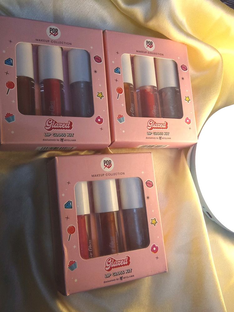 Lipgloss Glazed  Kit