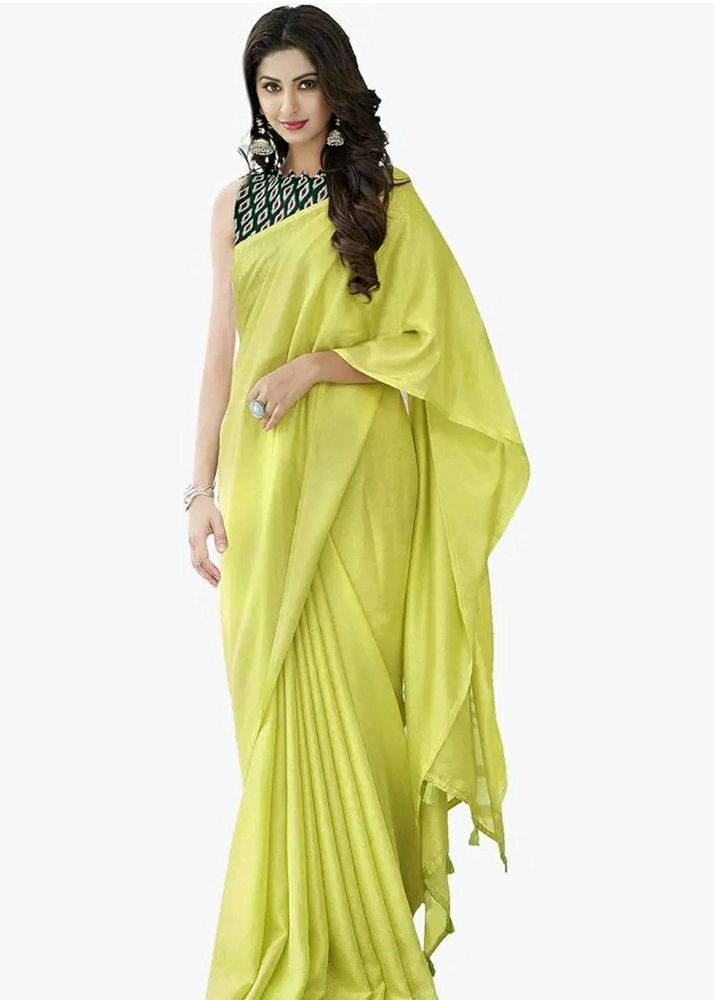 Jute Cotton Saree with Stitched Blouse