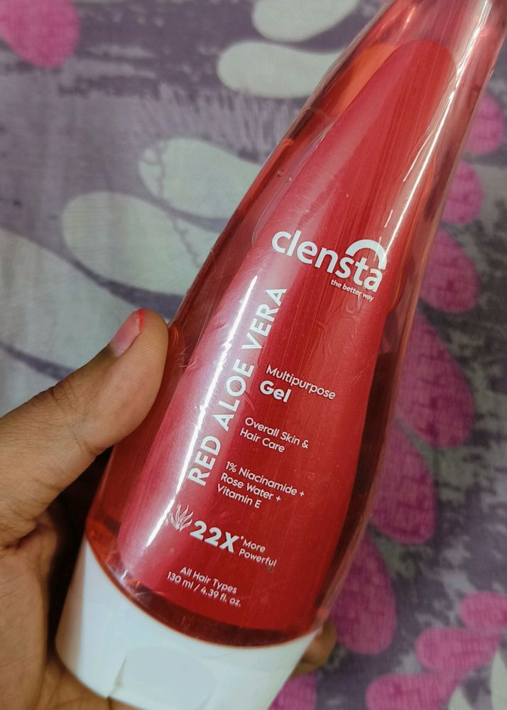 Clensta Red Aloe Vera Gel