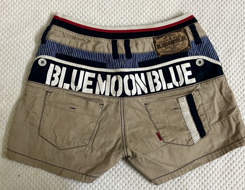 original BLUEMOONBLUE vintage scout type shorts