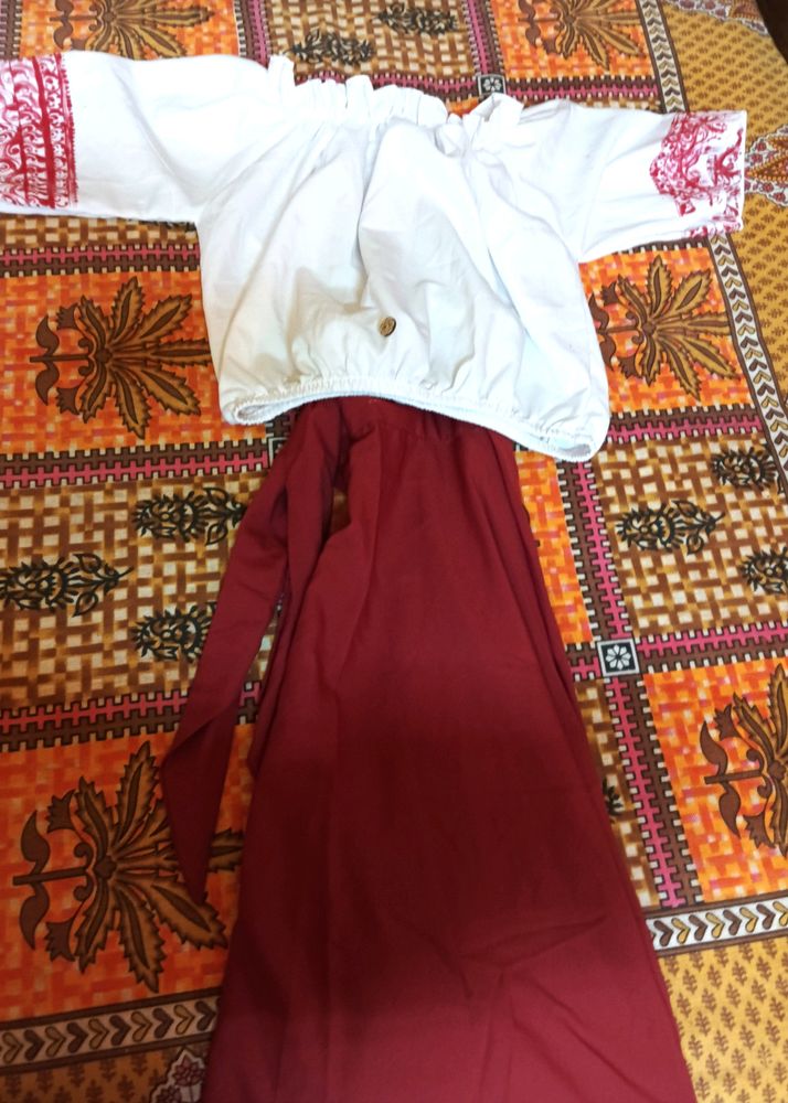 Long Skirt With Top