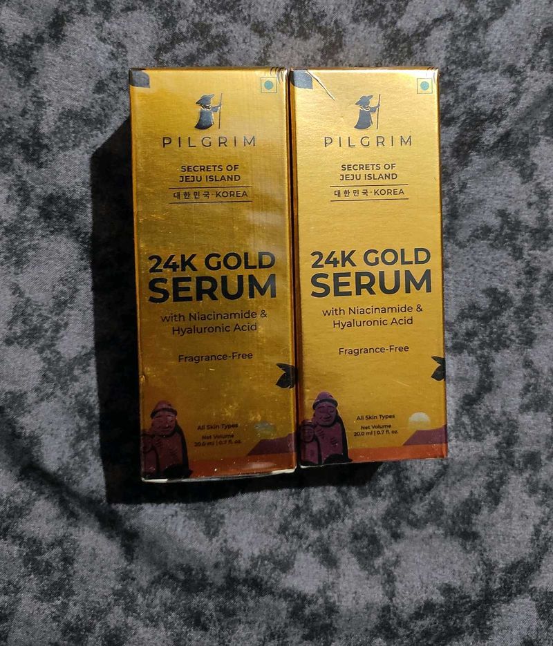 😍Pack Of 2..Pilgrim 24 K Gold Face Serum..😍