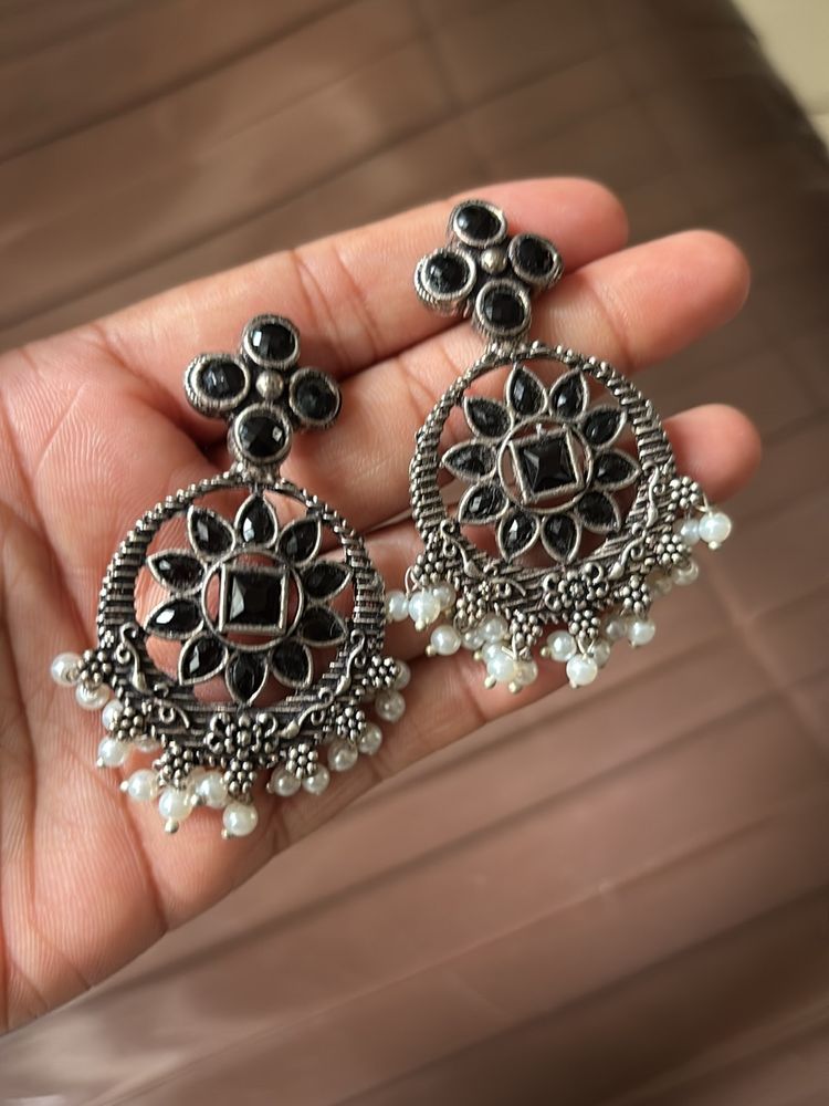 Oxidised Earrings