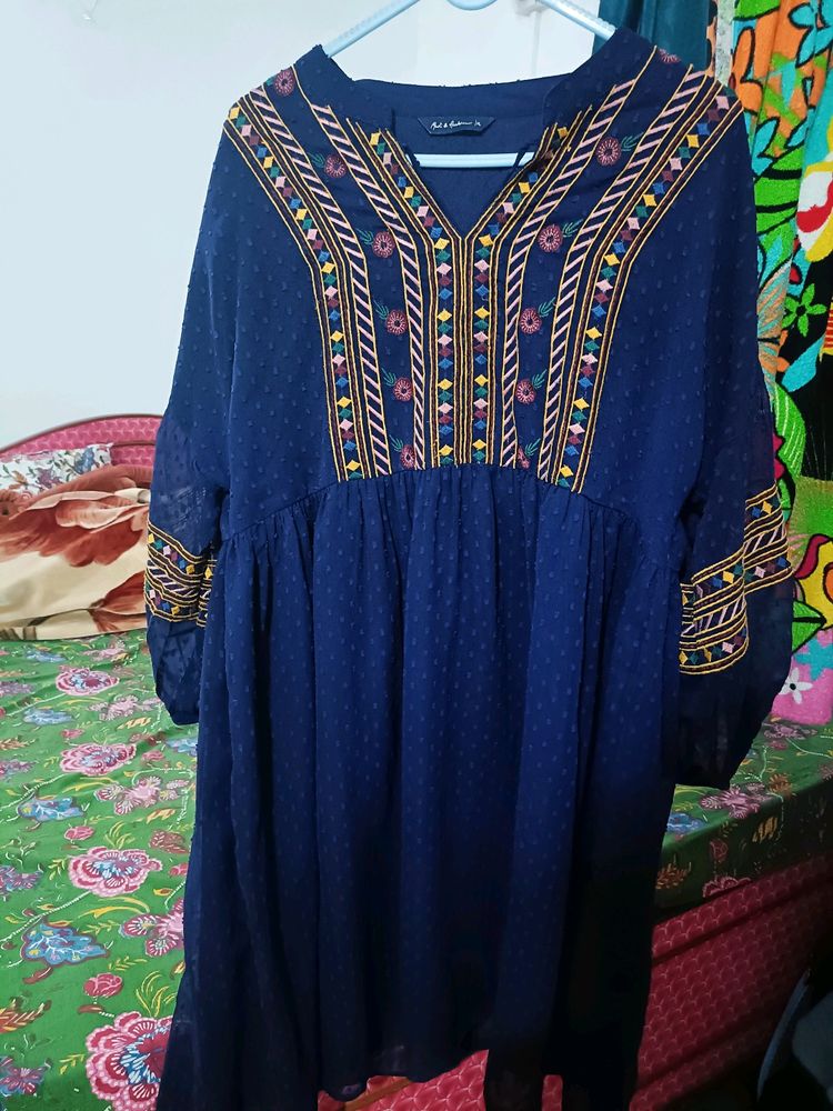 Pretty Blue Tunic