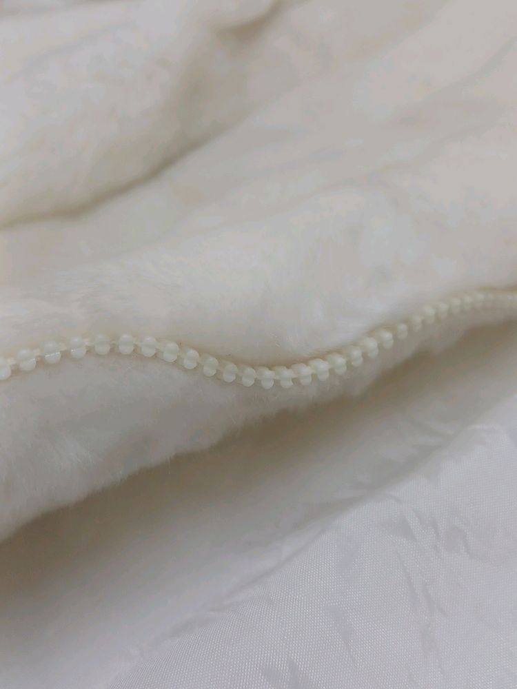 Imported New Thick White Fur Coat For Women