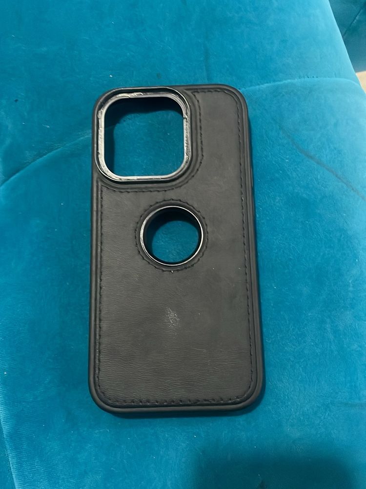 Phone 14 Pro Leather Cover