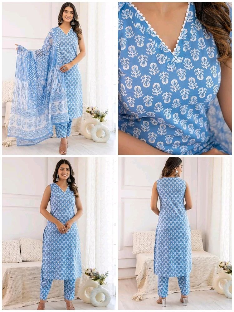 Sky Blue Kurta Set