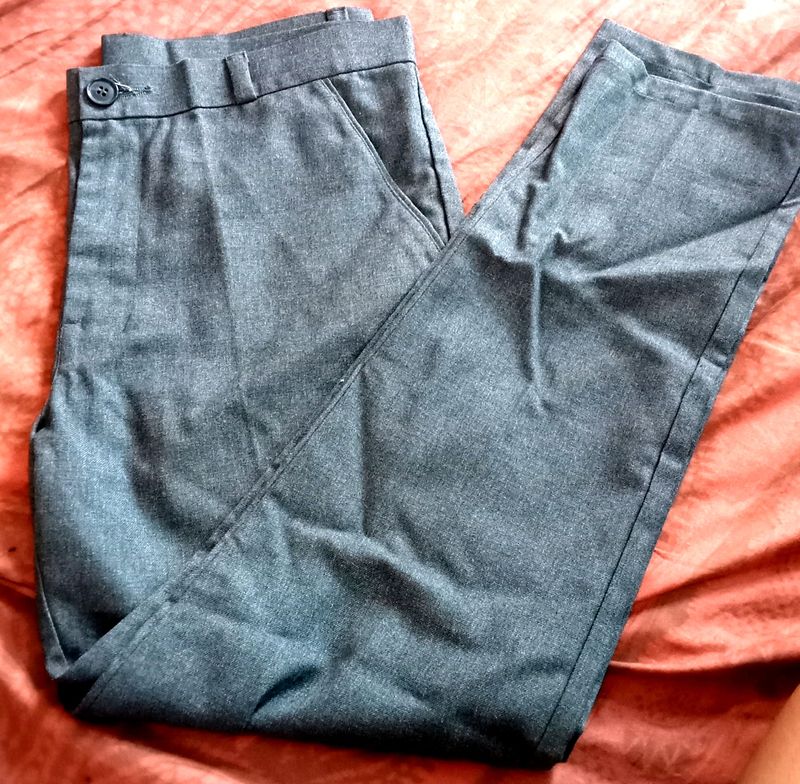 Grey Formal Pants For Guys