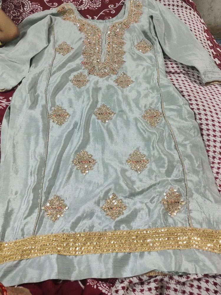 Plazo Suit With Dupatta