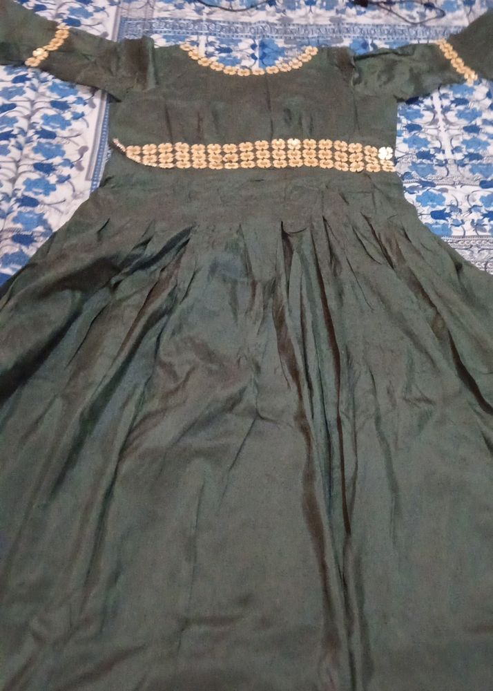 A Banarasi Silk Gown