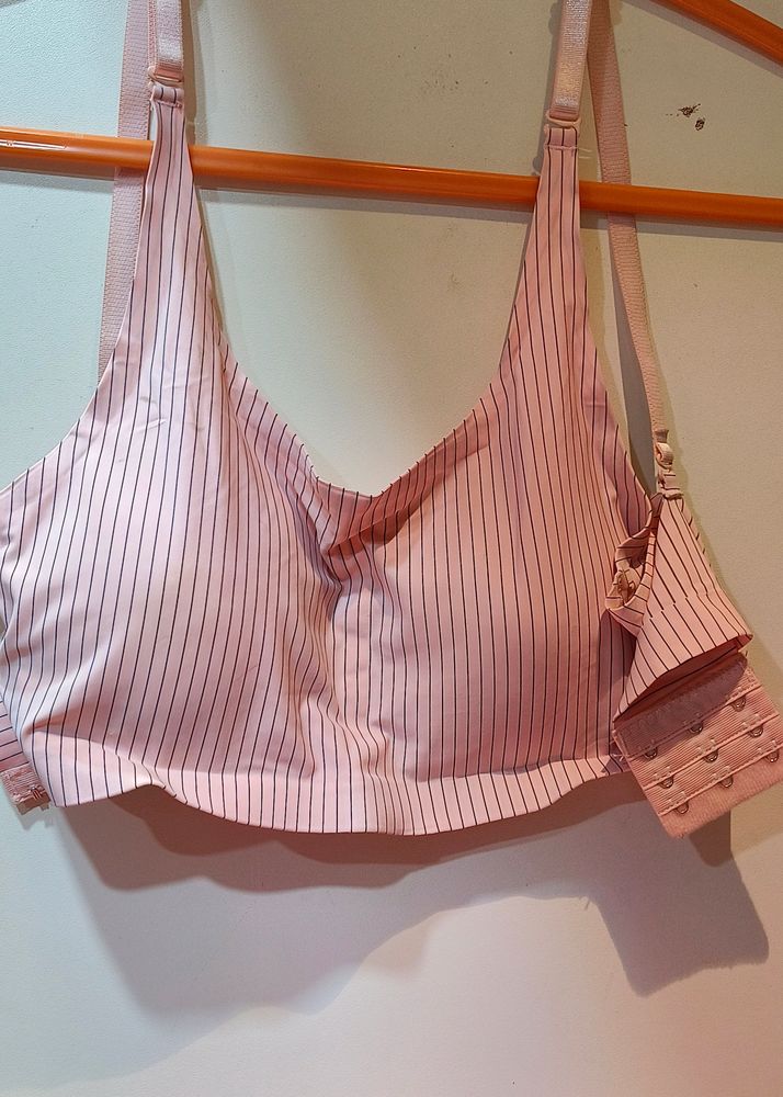 Striped Padded Bra