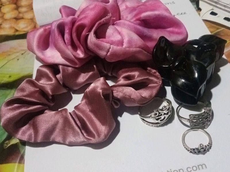 Scrunchies, Rings , Hair Accessory