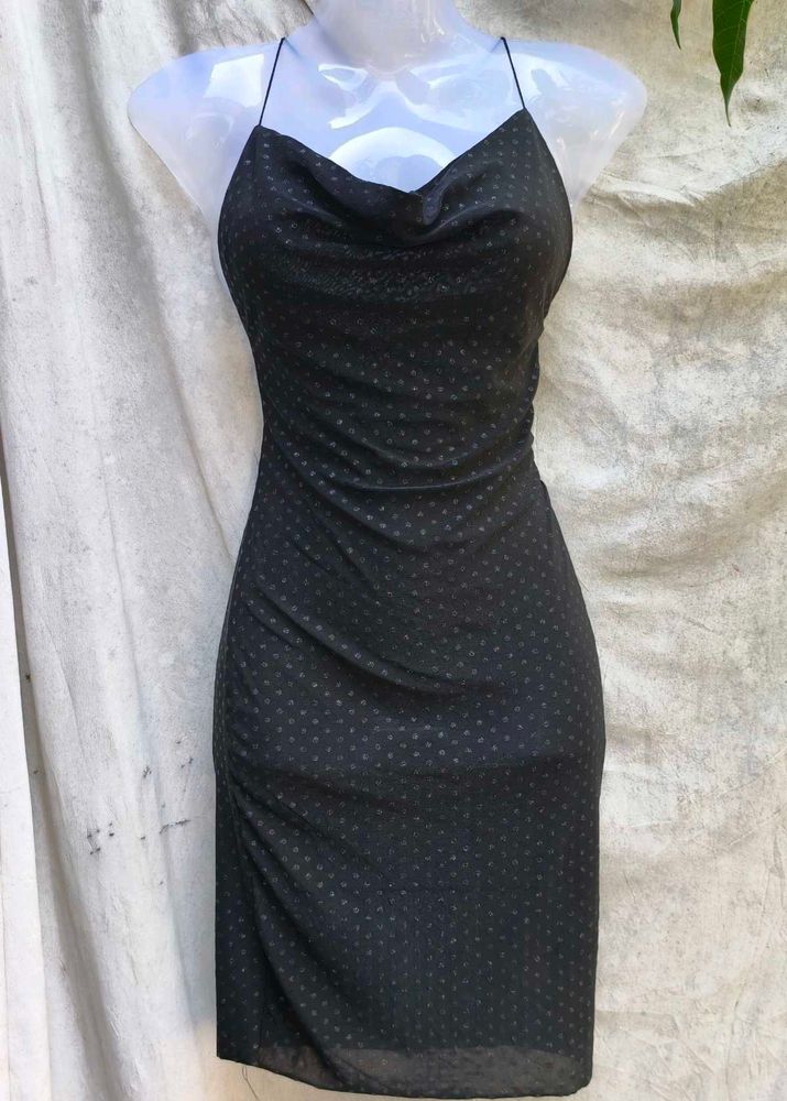 SEXIEST BLACK SHIMMERY BODYCON