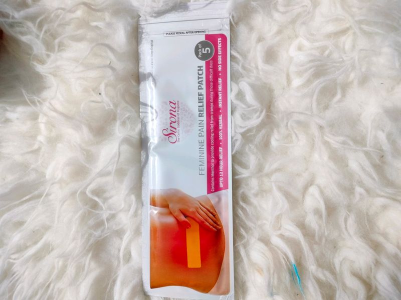 Sirona Period Pain Relief Patches