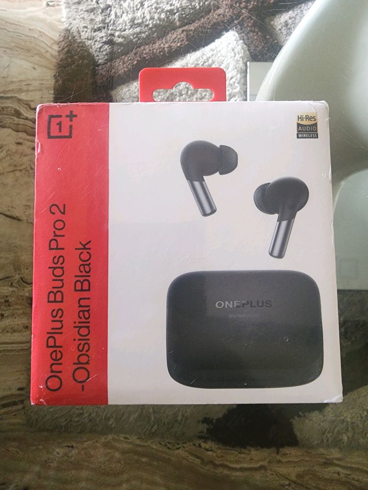 Oneplus Buds Pro 2- Obsidian Black - Seal pack