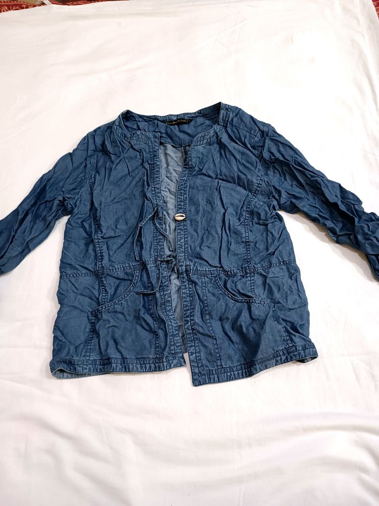 Beautiful Denim Top Jacket