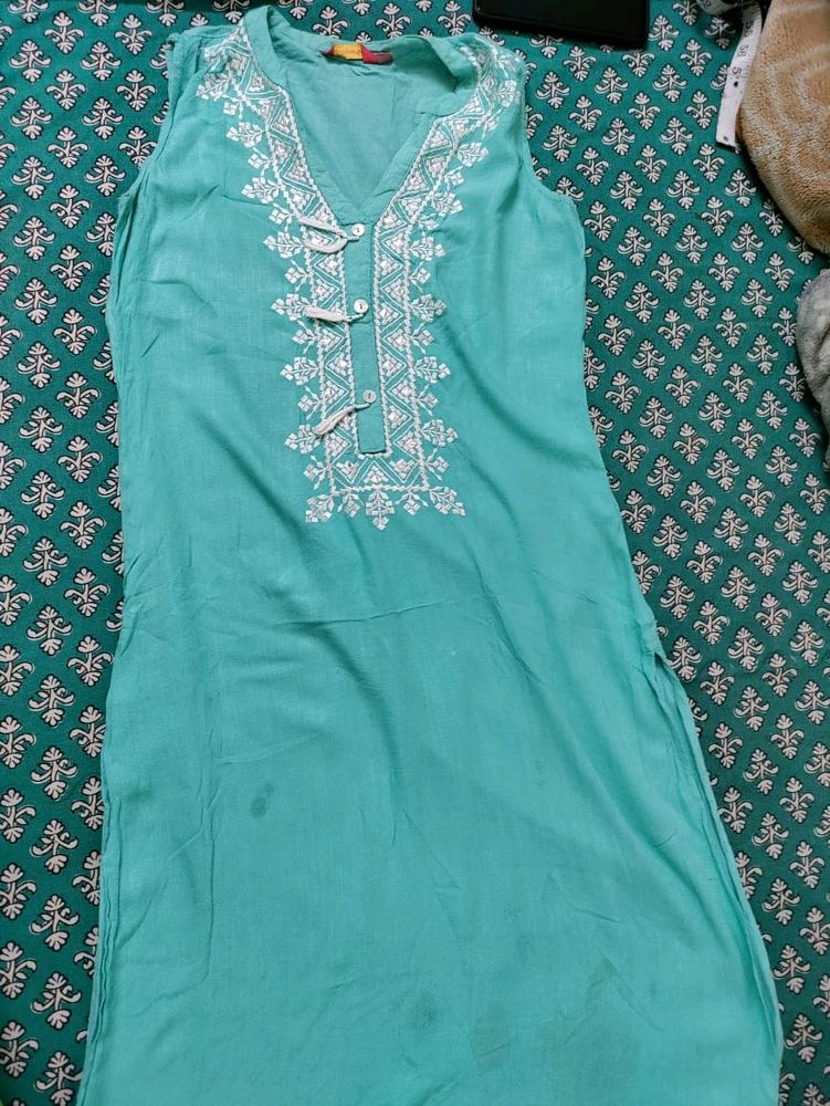 Mint Green Kurta