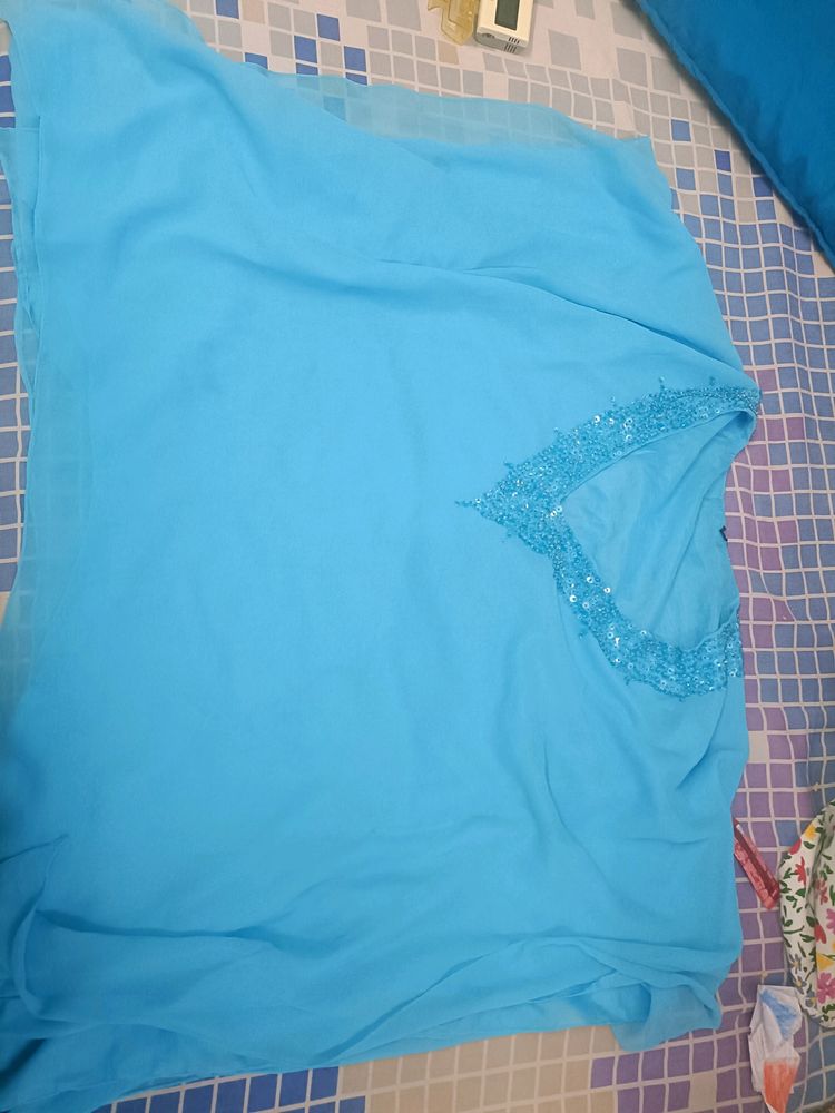 Beautiful Party Wear Kaftan Top In Xl Size