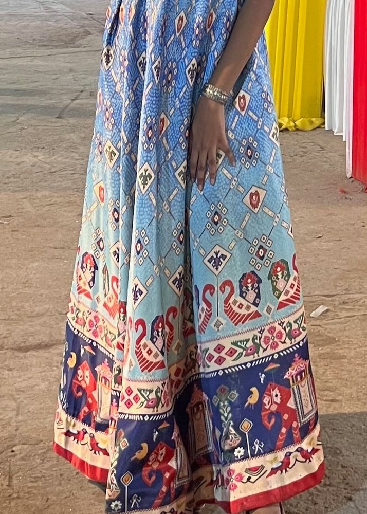 Bandhani Printed Navratri Chaniya Choli Ghagra