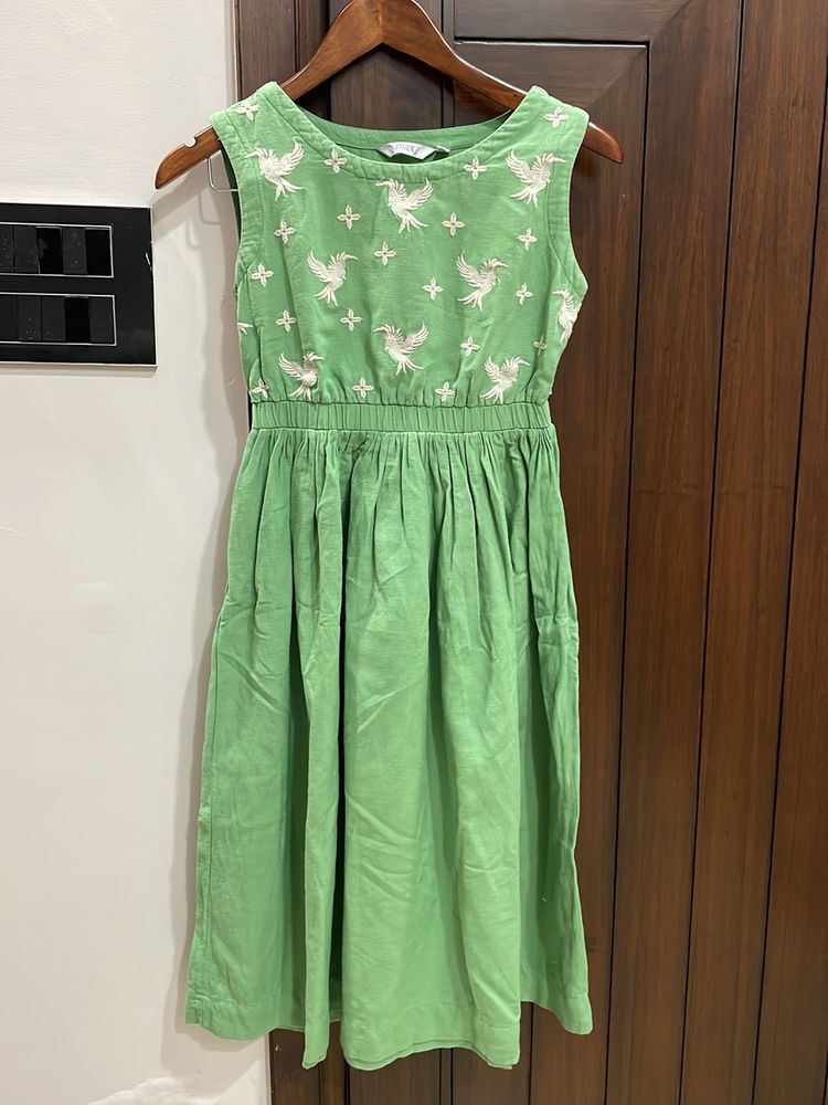 Green Frock Dress