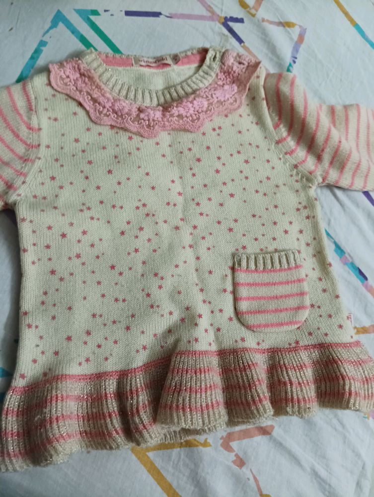 Sweater for baby girl 12 to 18 month