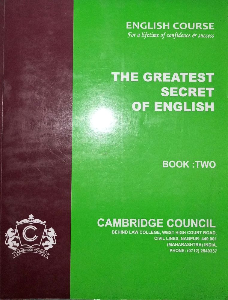 CAMBRIDGE COUNCIL PART 02 ENGLISH SPEAKING