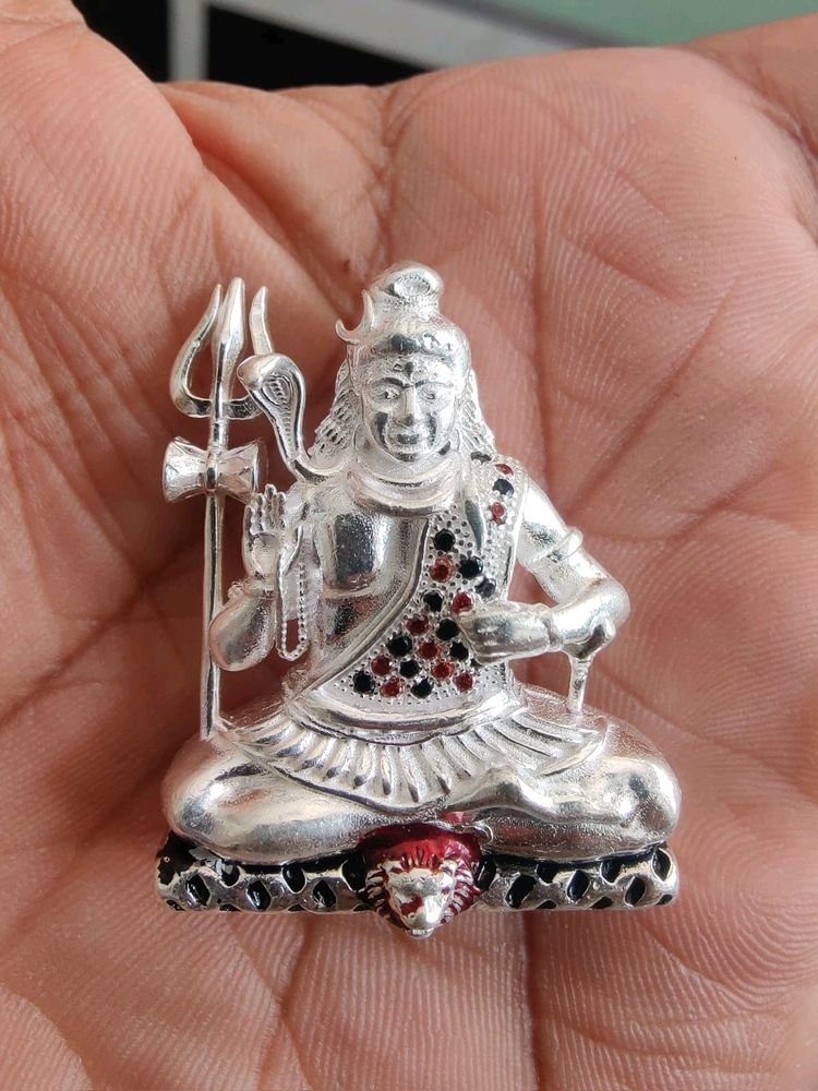 Pure Silver Mahakal Murti 26 Gram