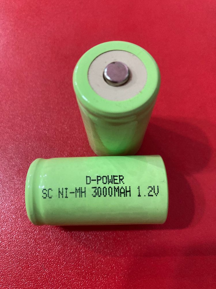 1.2v 3000 mah Ni Mh Rechargeable Battery