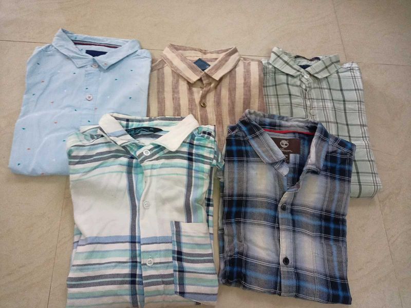 Combo Mens Cotton Shirt