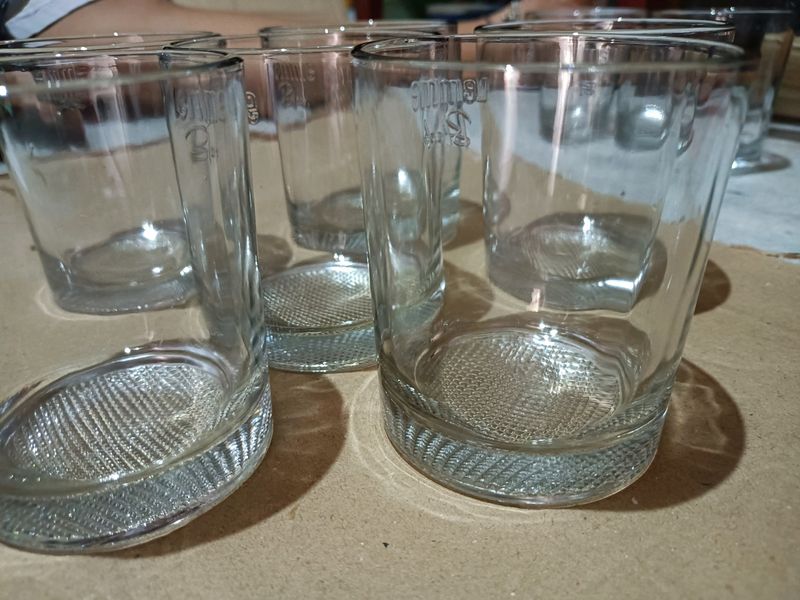 Set Of 6 Glasses Used For Water,Cold Drink,Wine