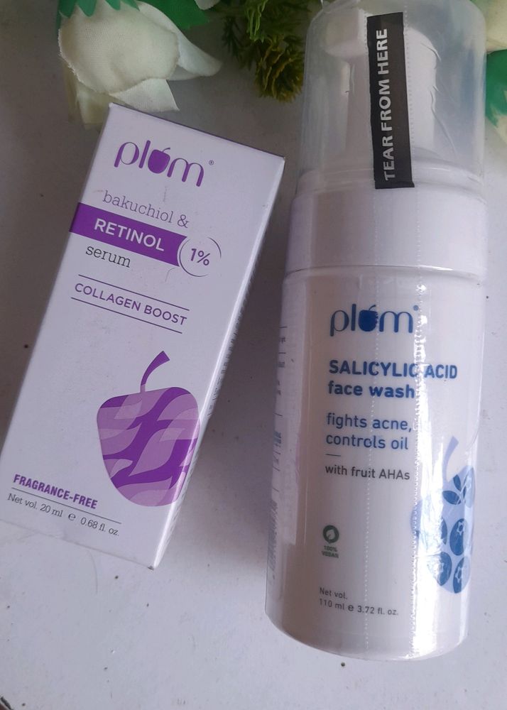 Seal PLUM RETINOL AND SALICYLIC FACE WASH