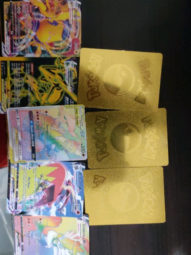 5 Very Rare Cards And 3 Golden Card