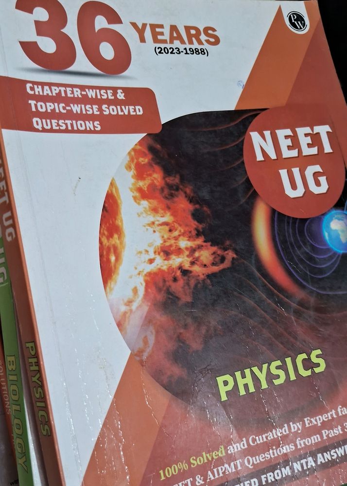 NEET Physics Wallah 36 Yeara Pyqs Books [2023]