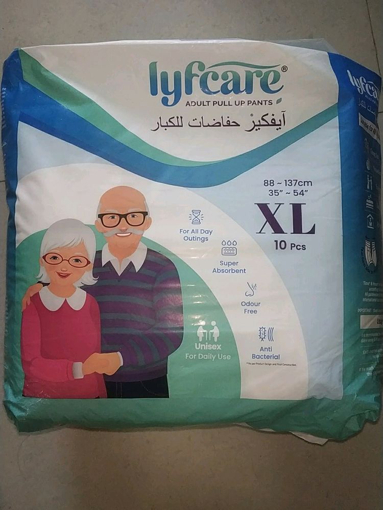 Lyfcare Adult Diaper 10pc