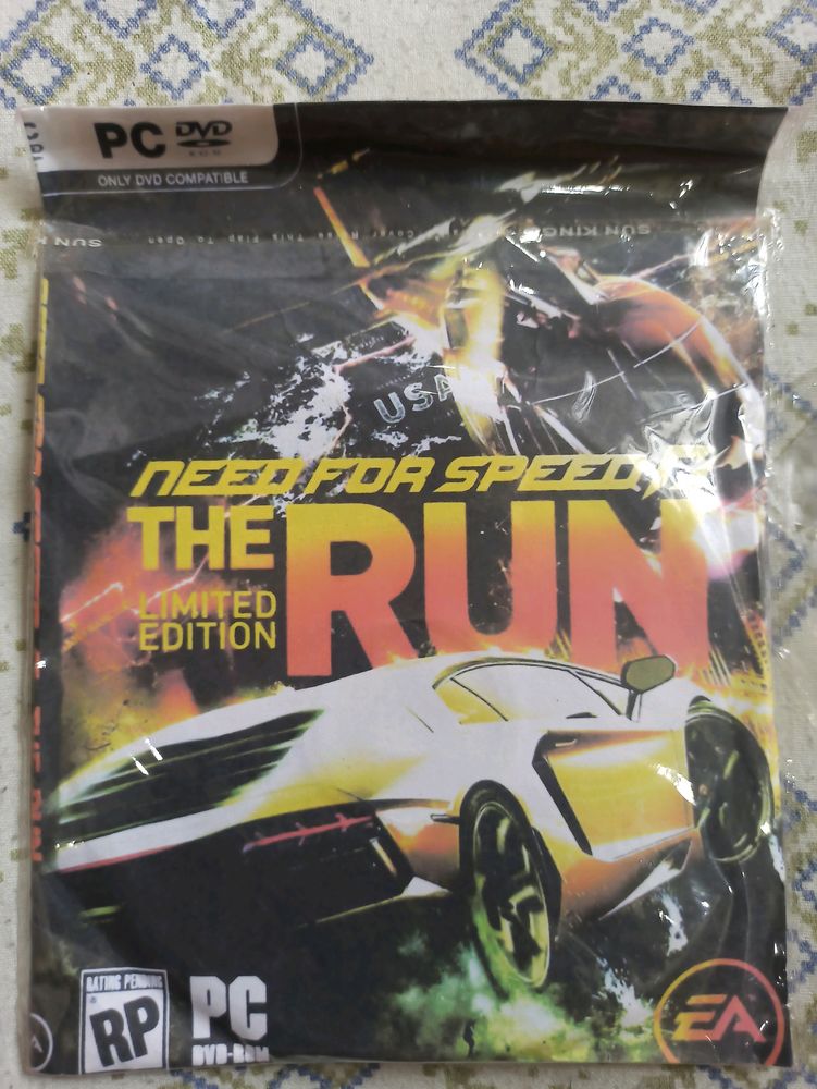 NFS The Run Limited Edition Pc Game DvD