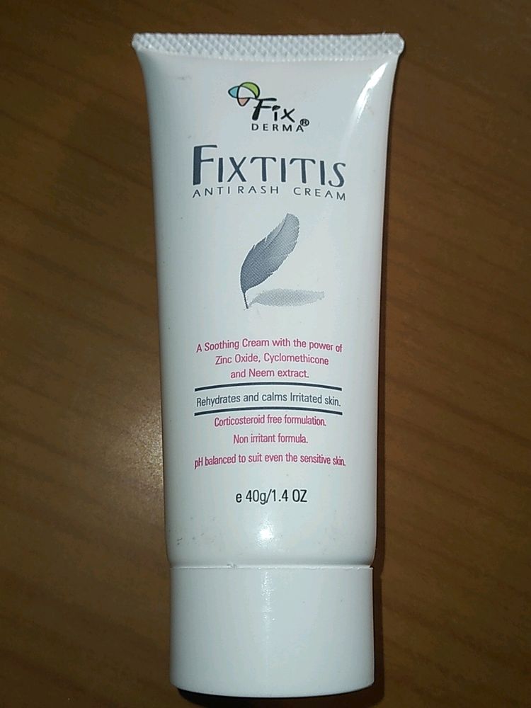 Fixtitis Anti Rash Cream