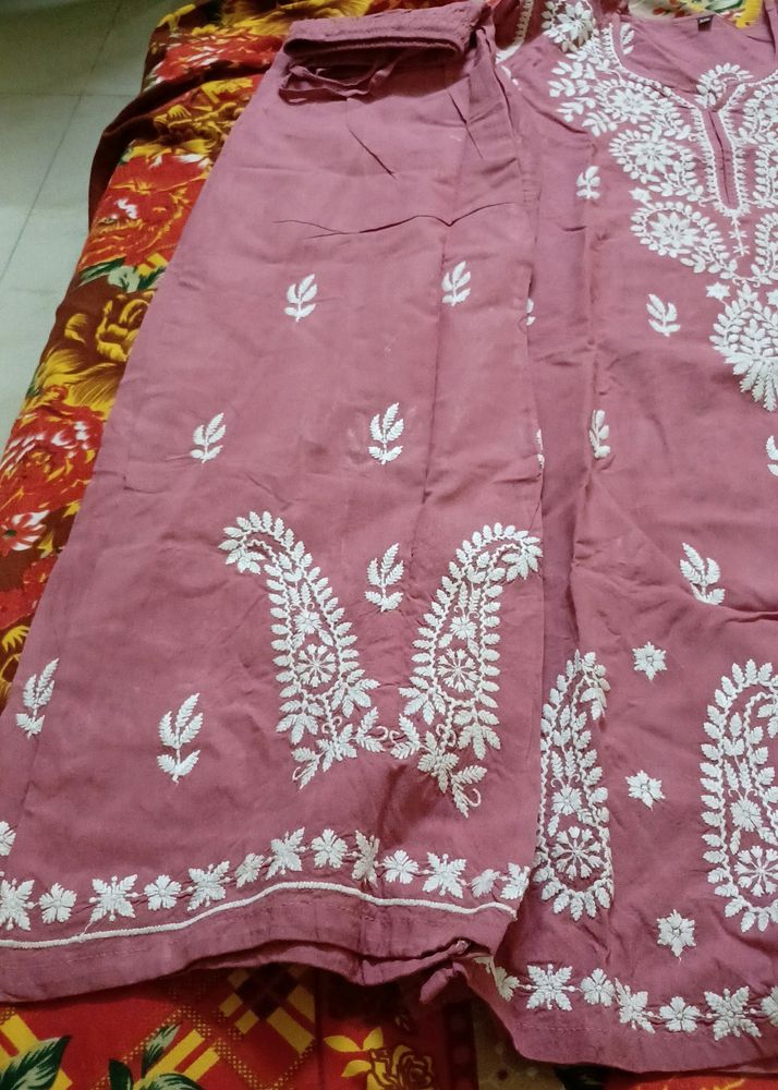 Lucknowi Kurta Set