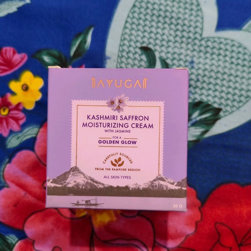 Ayuga Kashmiri Saffron Moisturizing Cream