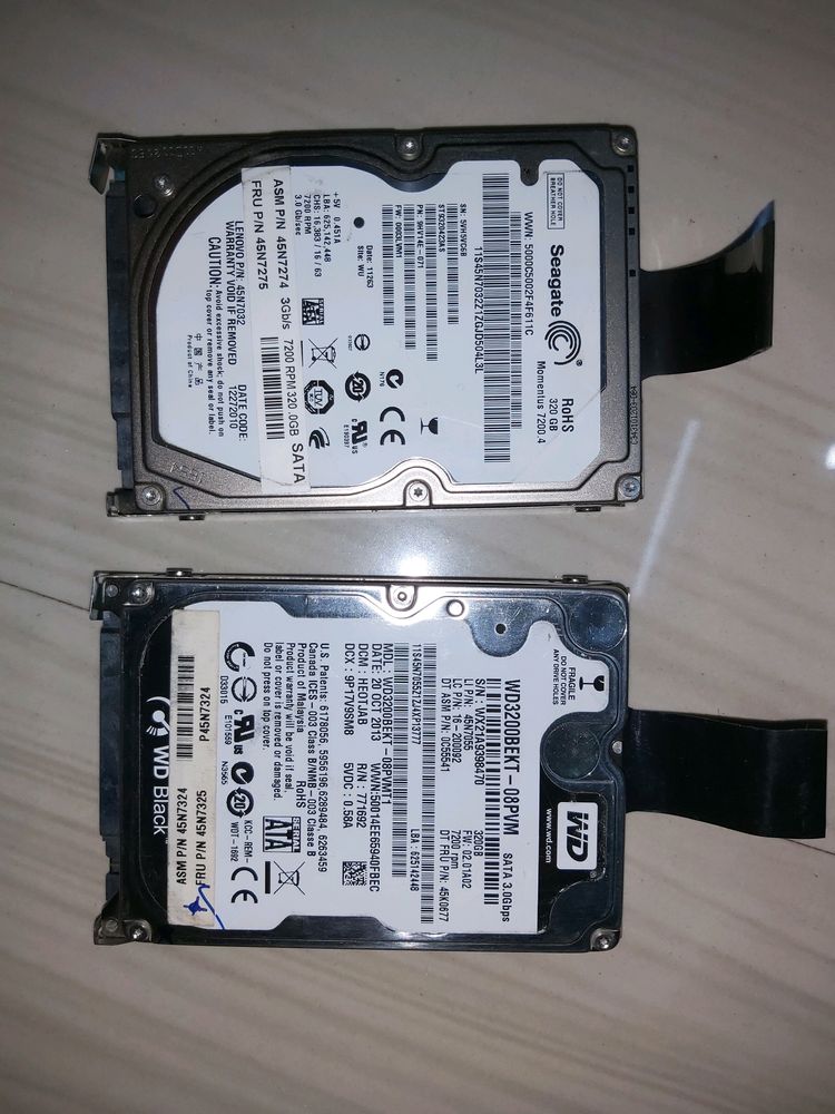 320 GB Laptop SATA Internal Hard