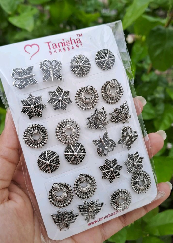 12pair Combo Stunning Earings #trendy Aesthetic