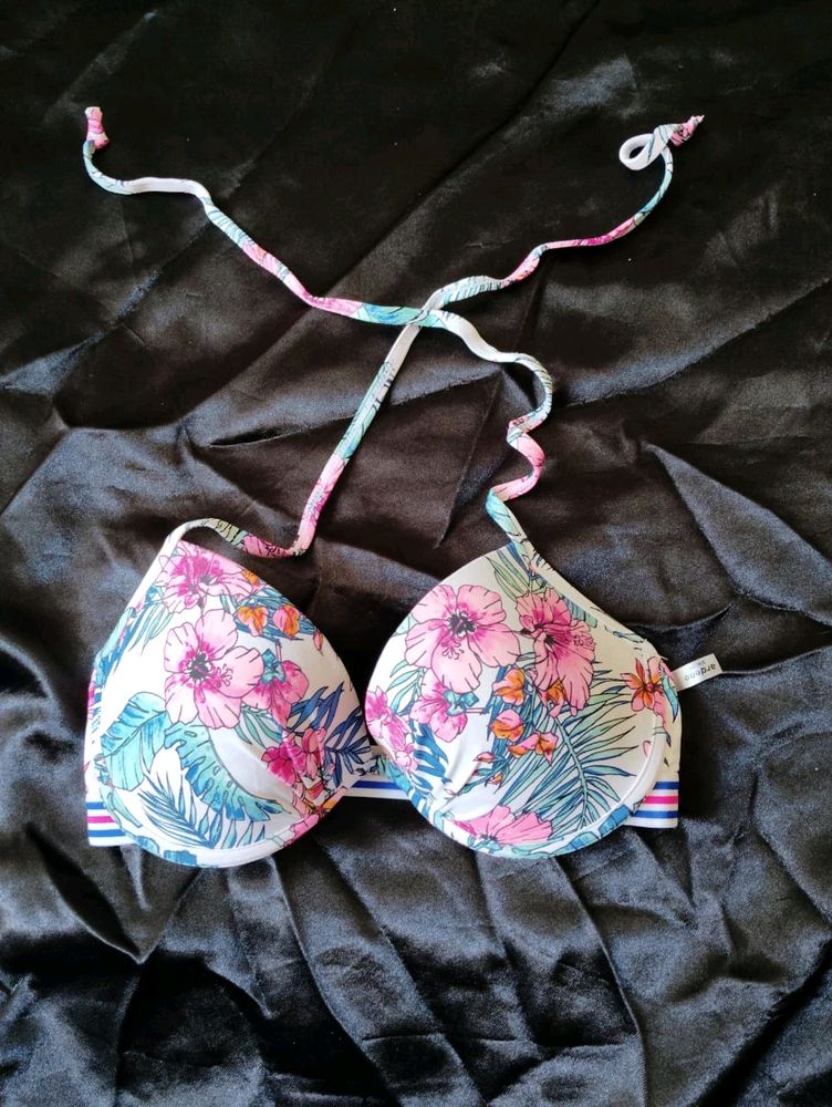 Printed Bikini Bra Top