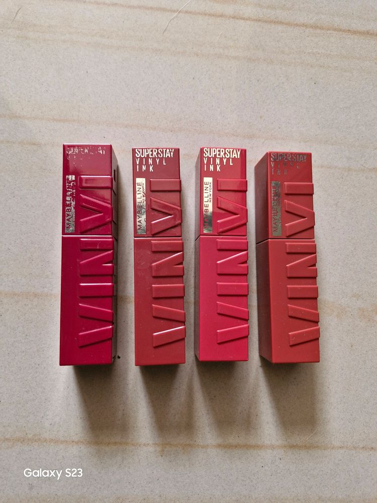 Maybelline Vinyl Ink New Shades ❤️ And Old Too