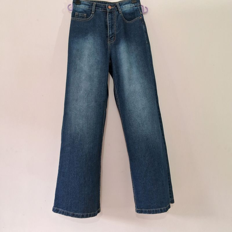 Max Wide Blue Denim