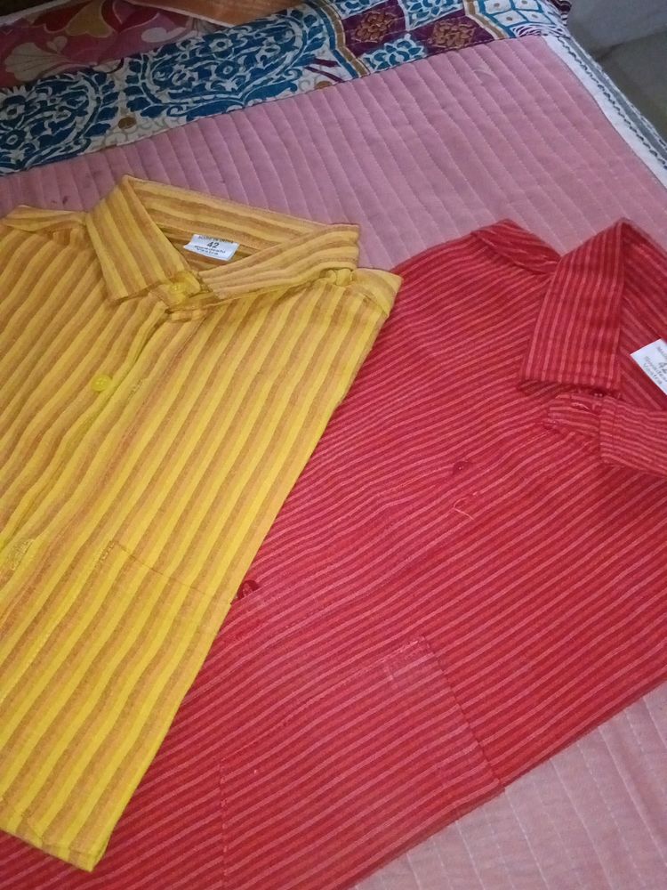 Khadi Pure Cotton T Shirt ..Worn Once