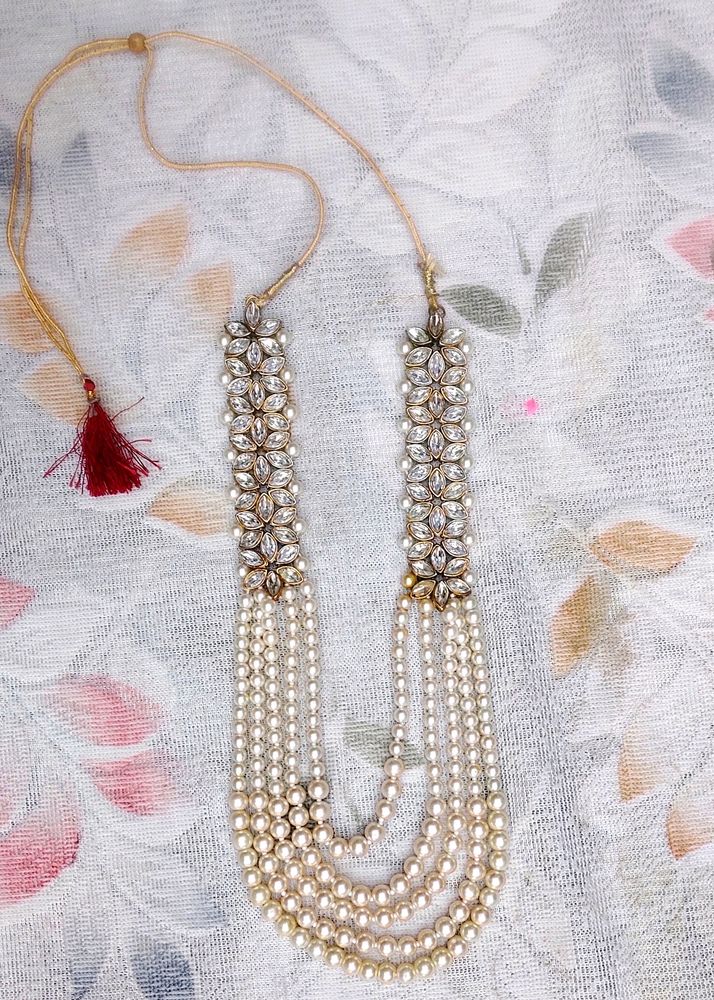 Totally New Beautiful Long Pearl Necklace