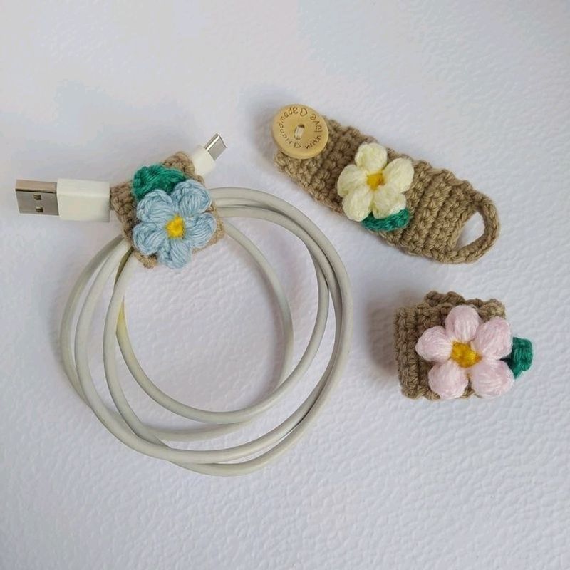 Ear Phone Holder Crochet