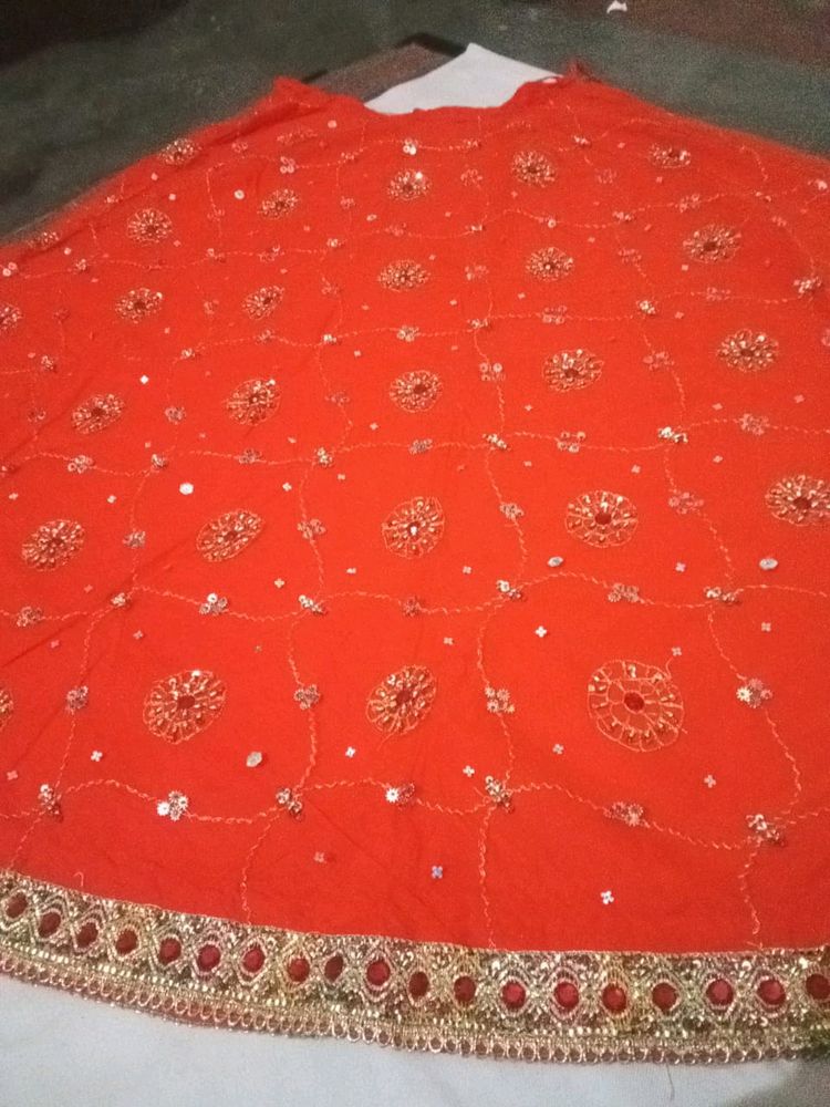 Lahenga Blouse Piece Fabric And Dupatta