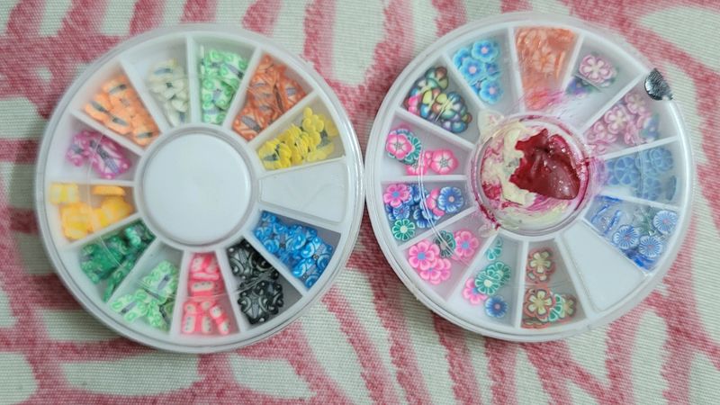 Set Of Two Nail Art Accessories