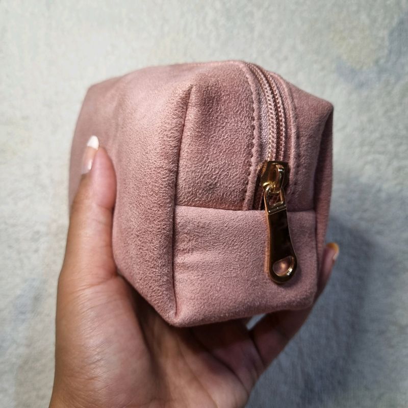 Mini Suede Pouch