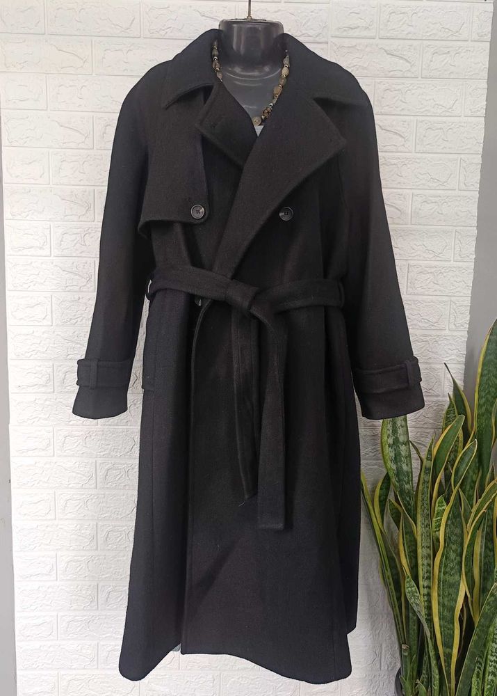 Imported Black Overcoat